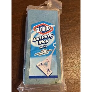 Clorox Butterfly Mop Refill Easy Push Button Replacement DISCONTINUED NOS